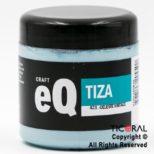 PINTURA TIZA EQ 423 CELESTE VINTAGE 200 CC X 3 UNIDADES